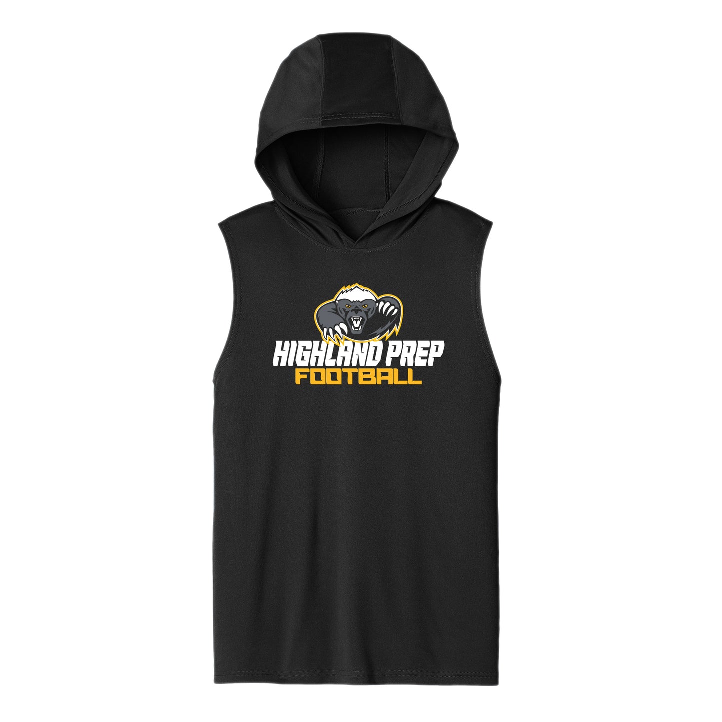 Highland Prep Football Unisex Dri Fit Hooded Tank