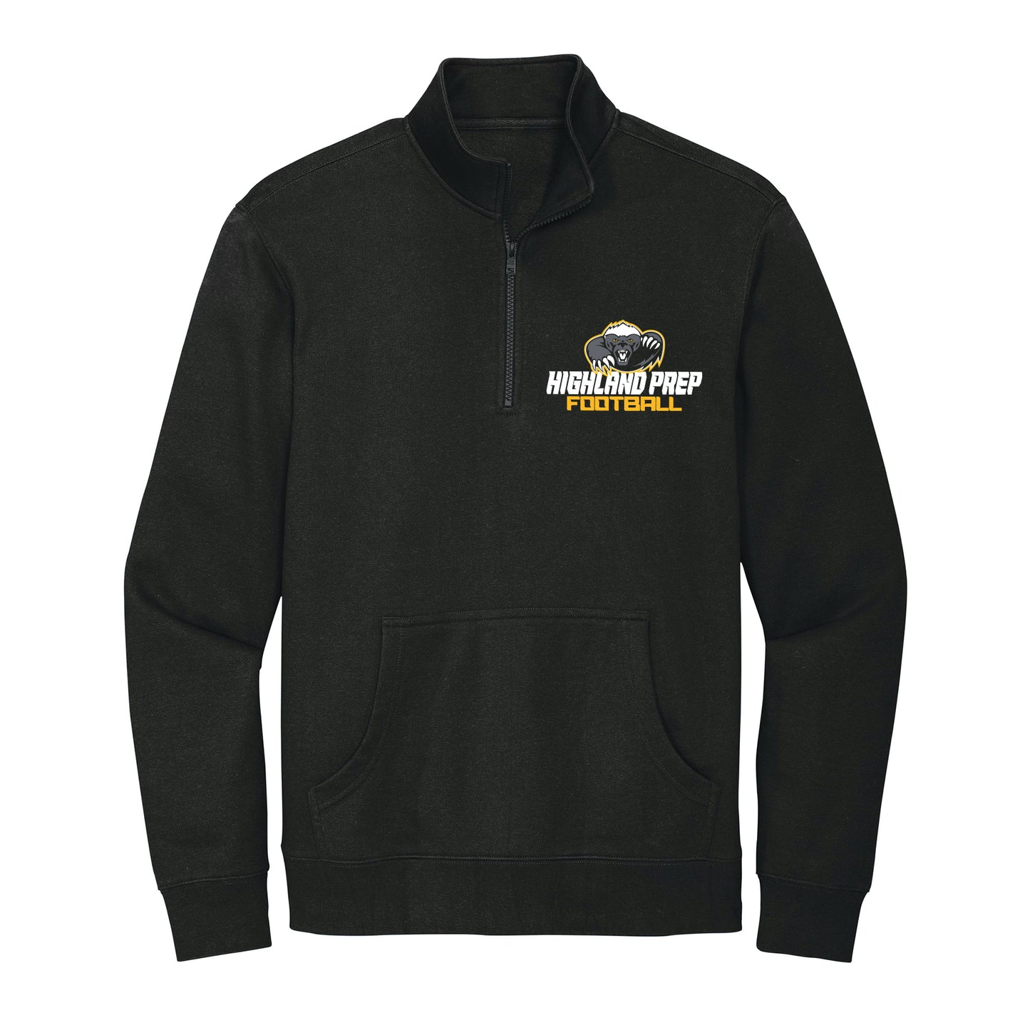 Highland Prep Football 1/4 Zip Fleece