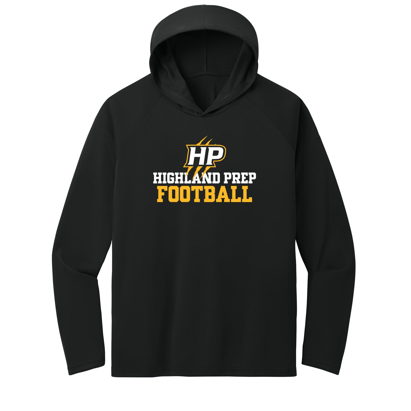 HP Football Performance Hooded Long Sleeve Tee