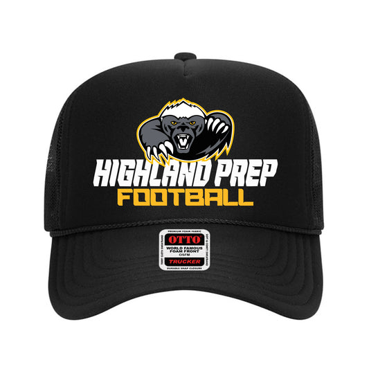 Highland Prep Football Trucker Hat