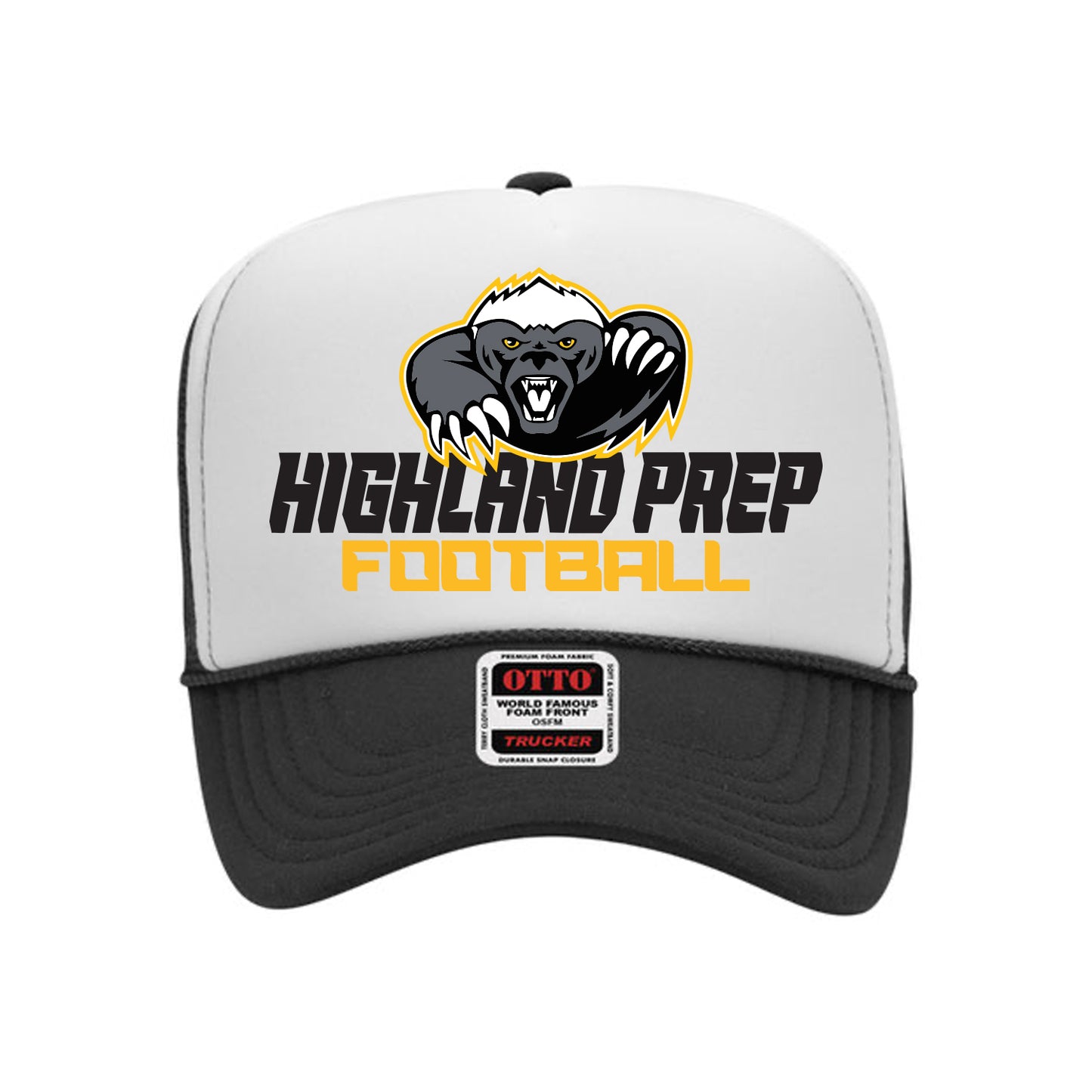 Highland Prep Football Trucker Hat