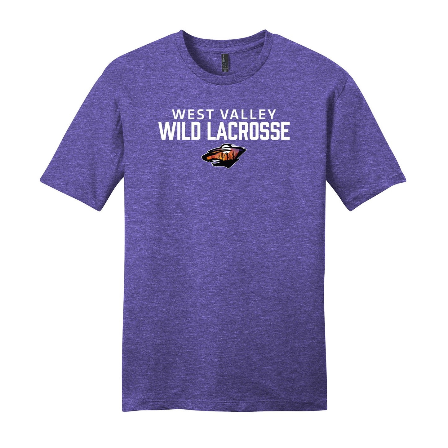 West Valley Wild Lacrosse Stacked Unisex Tee