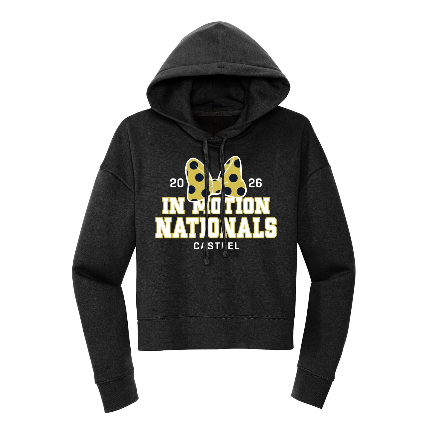 In Motion Nationals Cropped Hoodie