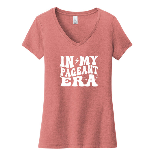 In My Pageant Era Womens V-Neck Tee