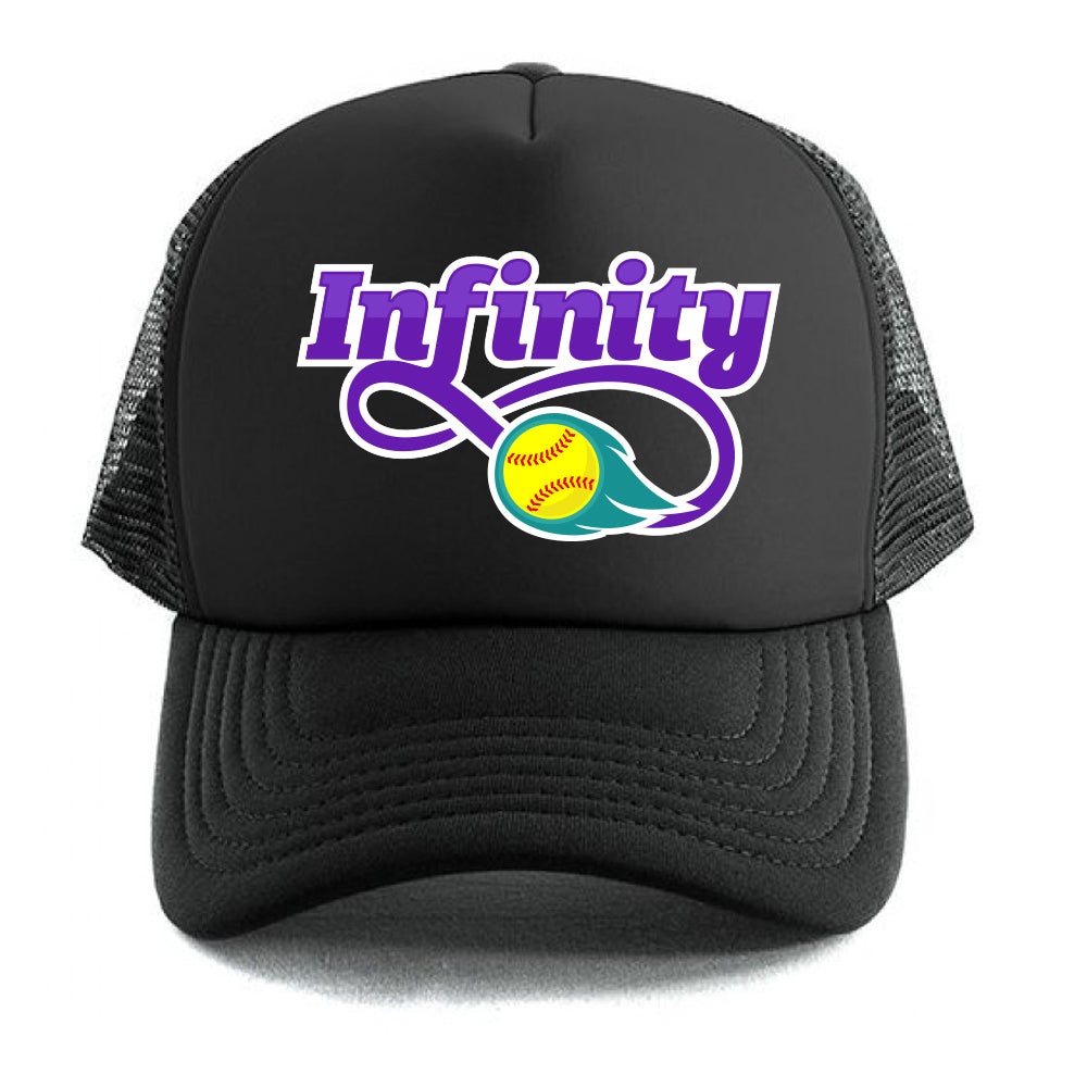 Infinity Purple Trucker