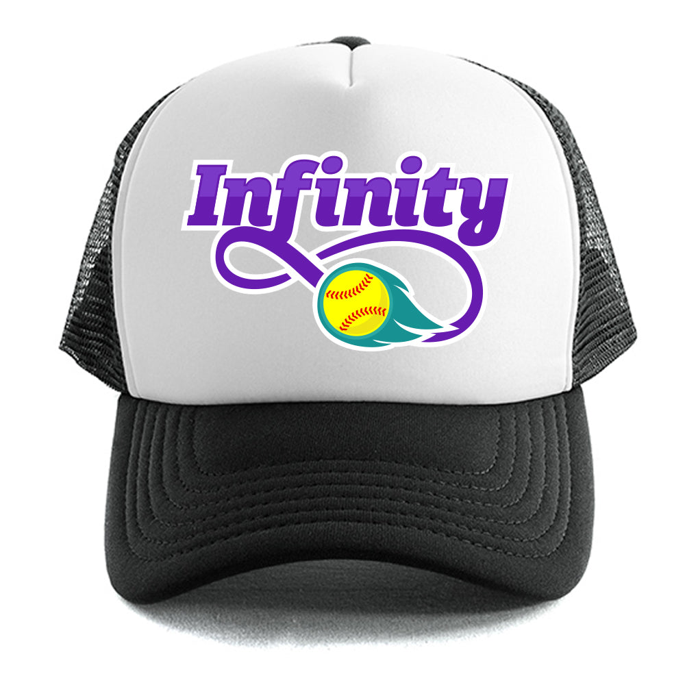 Infinity Purple Trucker