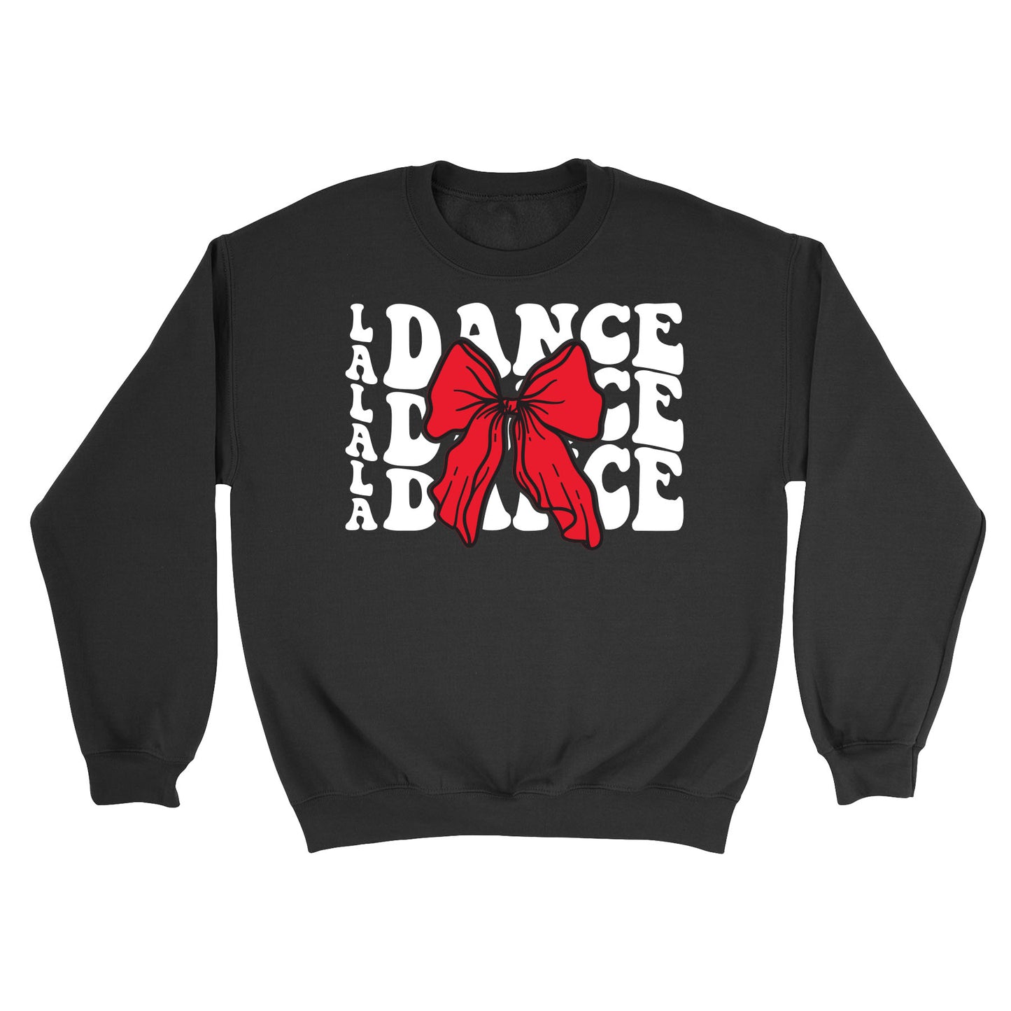 LA Dance Repeat Bow Crewneck Sweatshirt
