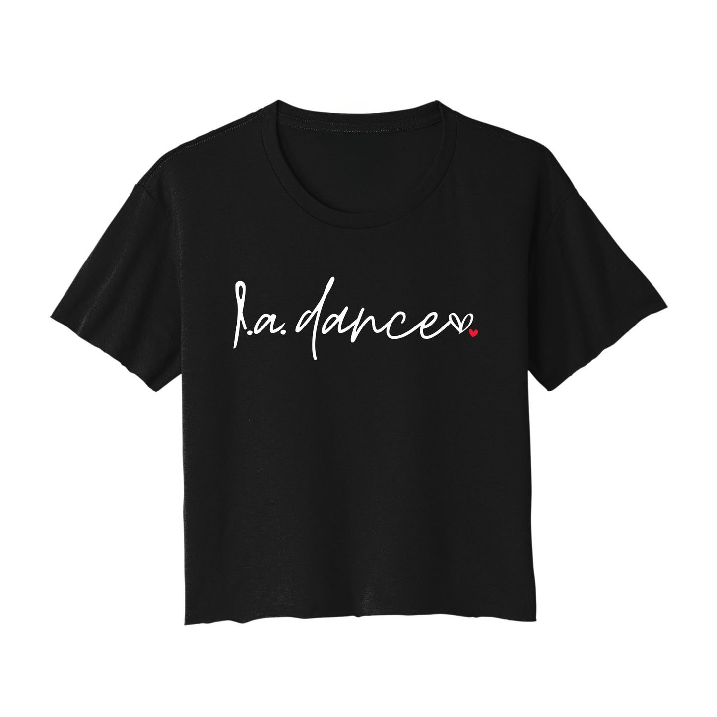 LA Dance Handwritten Cropped Tee