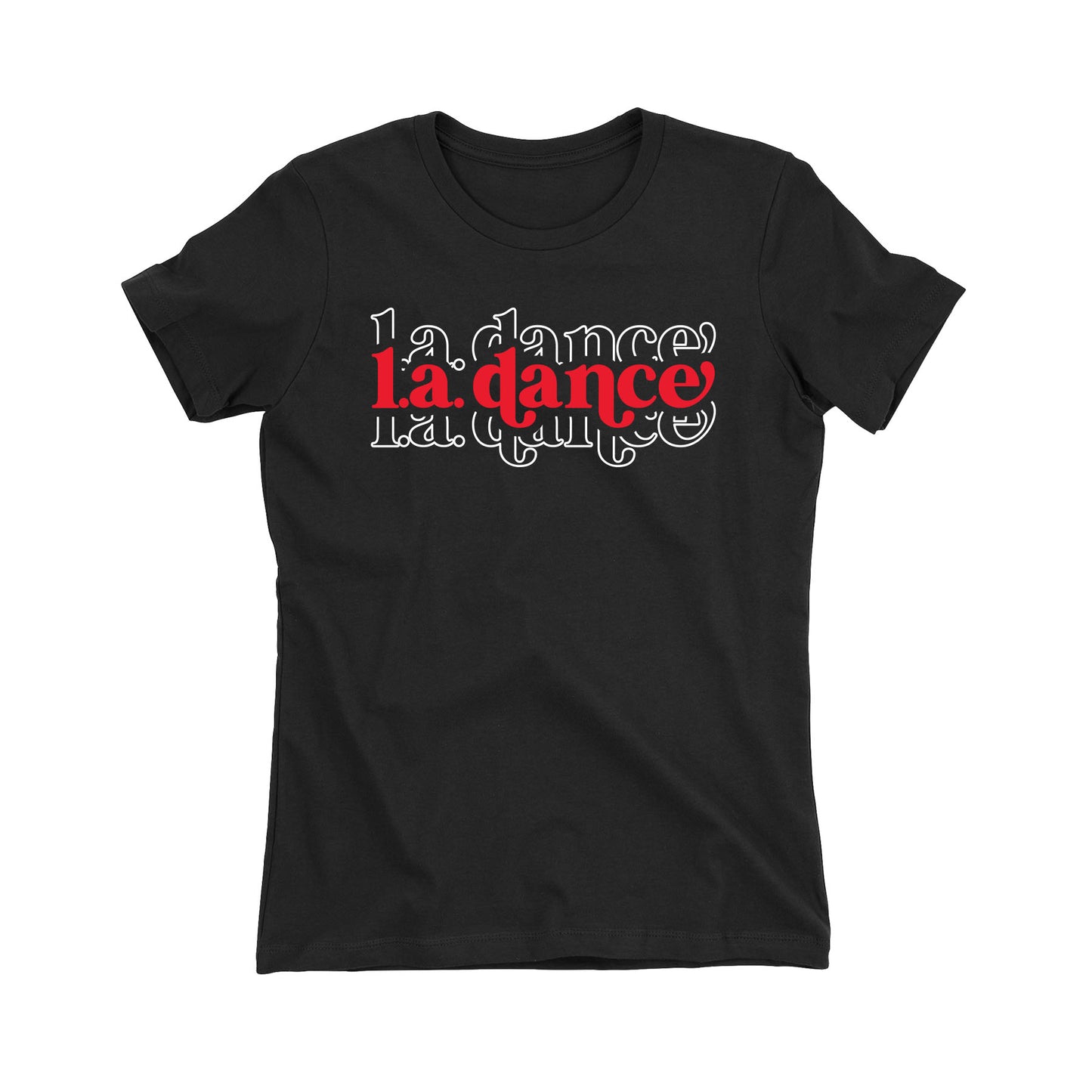 LA Dance Outline Repeat Women's Fit Tee