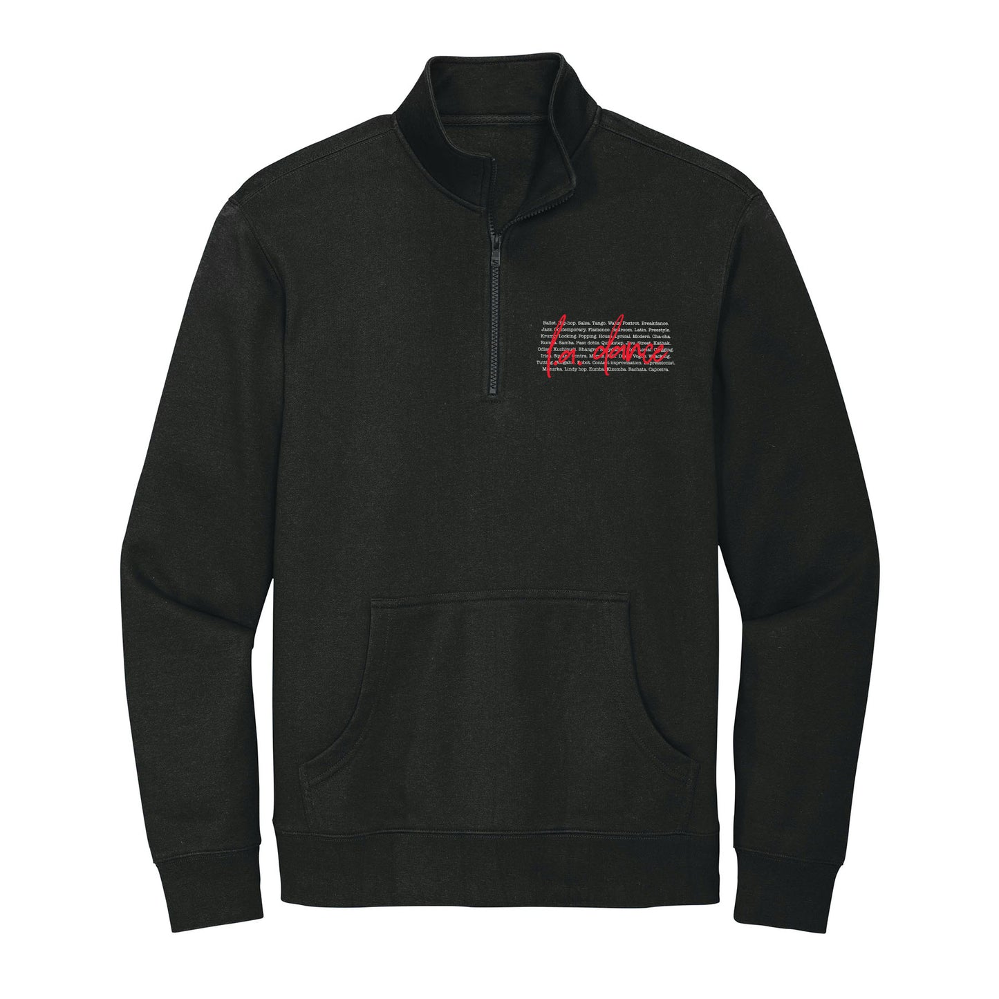 LA Dance Styles 1/4 Zip Fleece