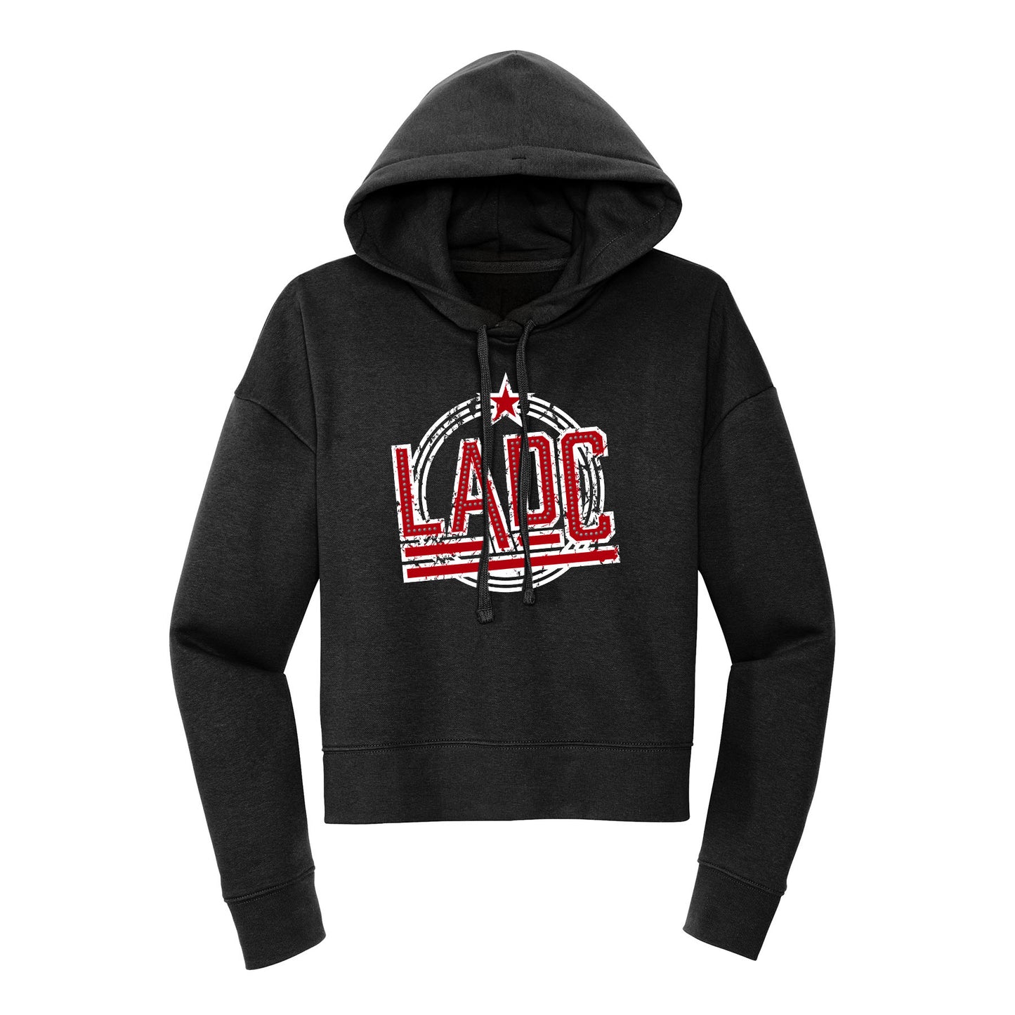 LADC Star and Stones Cropped Hoodie