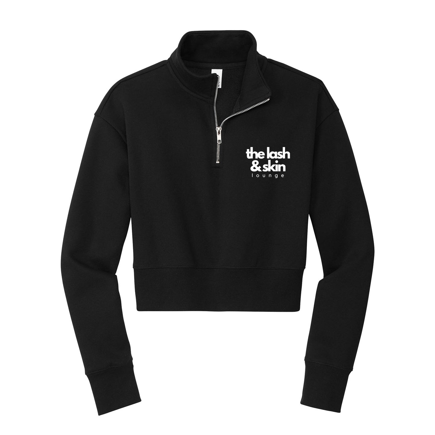 The Lash and Skin Lounge Stacked Cropped Scuba Fleece