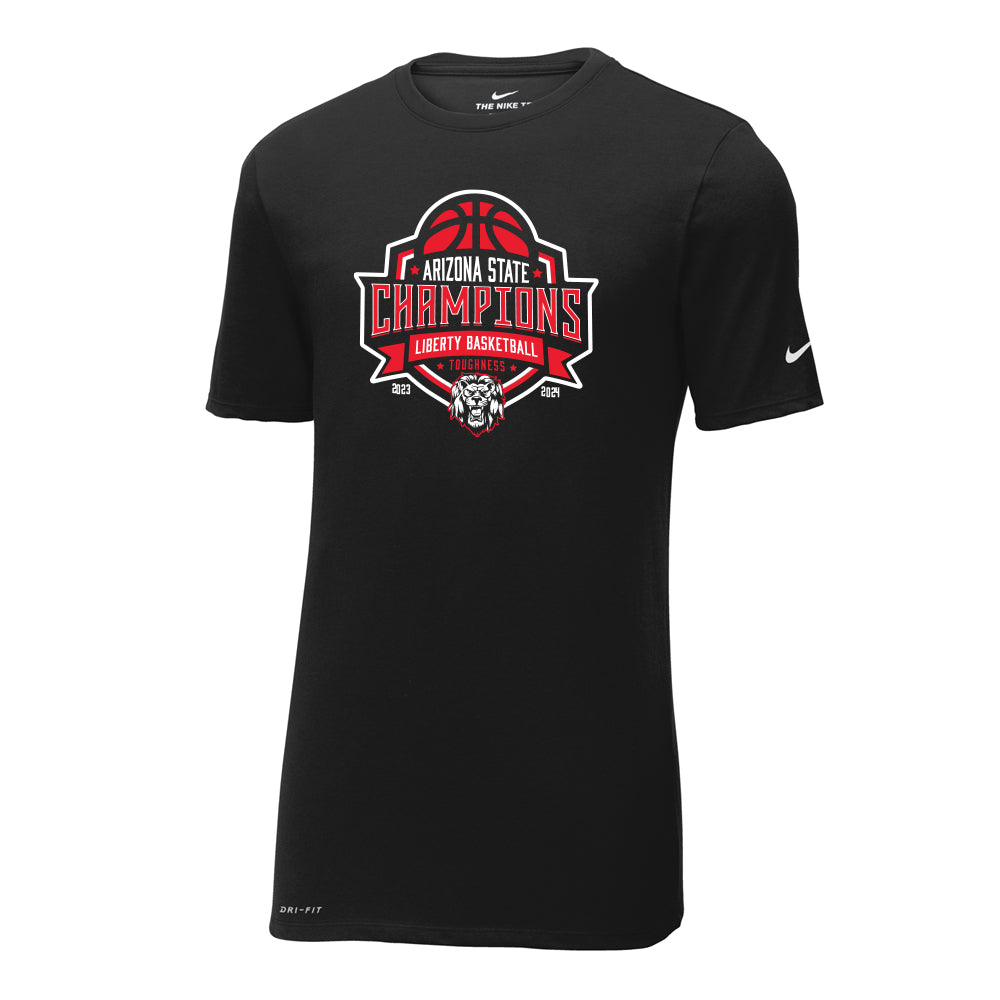 Liberty Basketball State Champions Nike Dri Fit