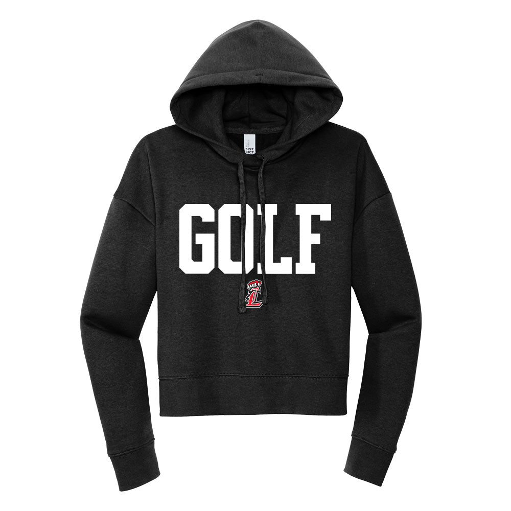 Lions Golf Cropped Hoodie