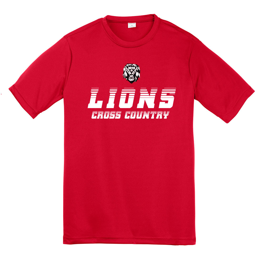 Lions Speed Cross Country Dri Fit Tee