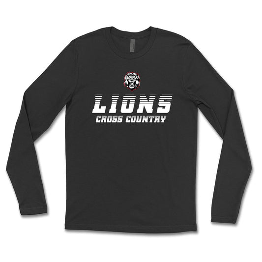 Lions Speed Cross Country Long Sleeve Tee
