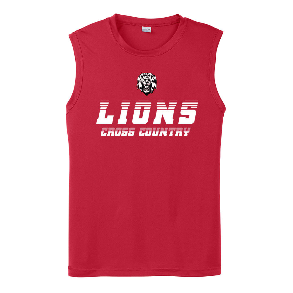 Lions Speed Cross Country Performance Sleeveless Tank