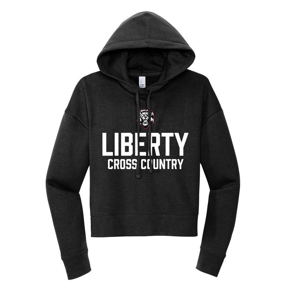 Liberty Cross Country Cropped Hoodie