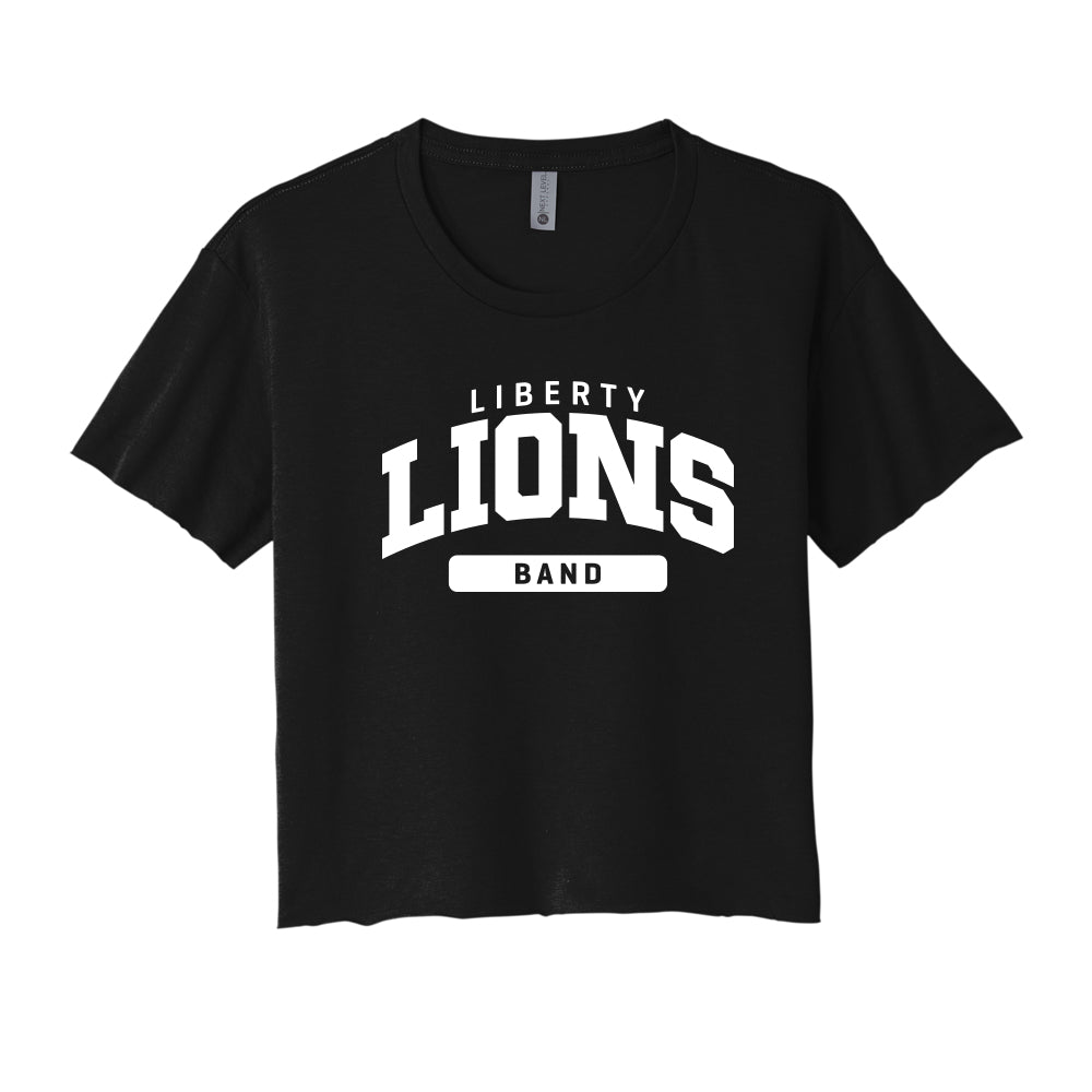 Lions Band Cropped Tee