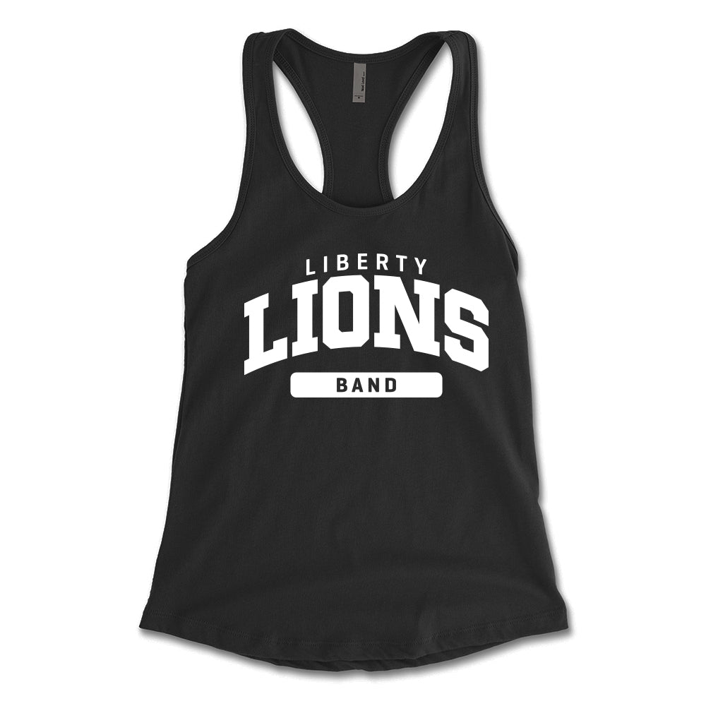 Lions Band Women's Racerback Tank