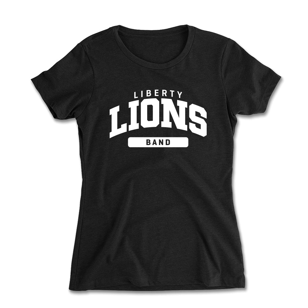 Lions Band Women's Fitted Tee