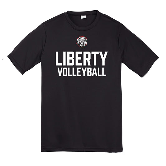 Liberty Volleyball Unisex Dri Fit Tee