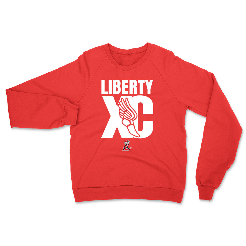Liberty Lions Cross Country Crewneck Sweatshirt