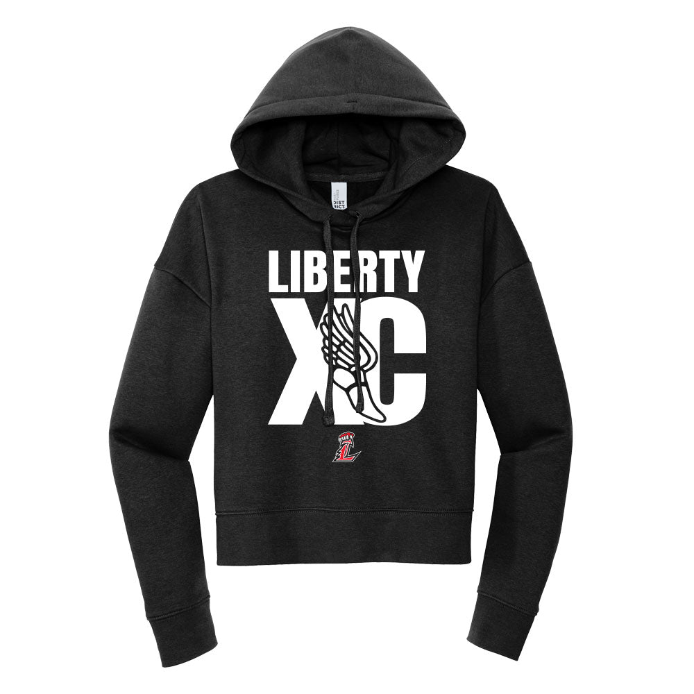 Liberty Lions Cross Country Cropped Hoodie