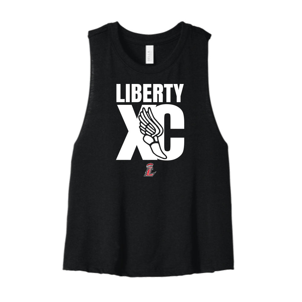 Liberty Lions Cross Country Women's Cropped Tank