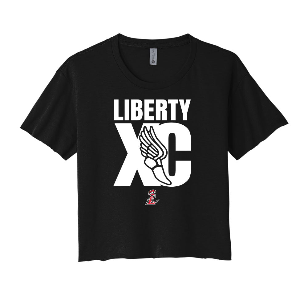 Liberty Lions Cross Country Cropped Tee