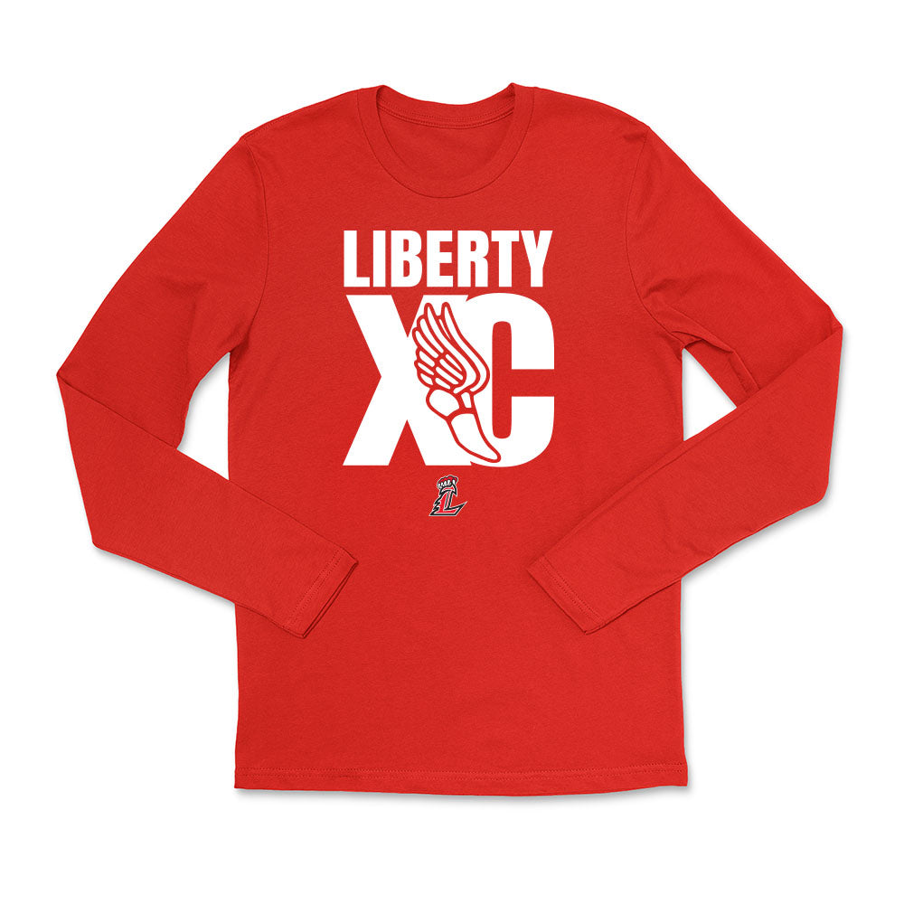 Liberty Lions Cross Country Long Sleeve Tee