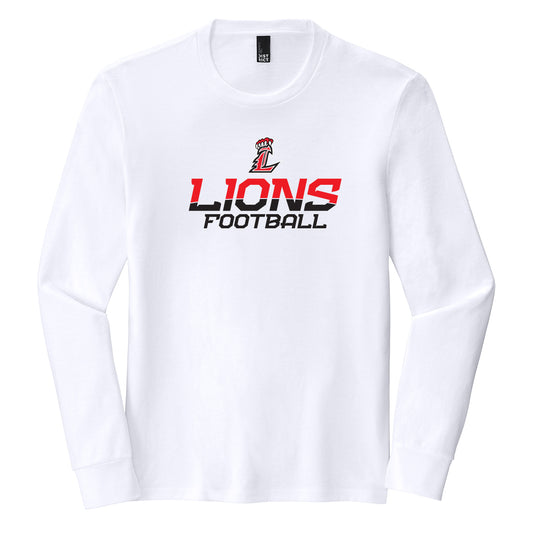 Lions Football (two color) Unisex Long Sleeve Tee