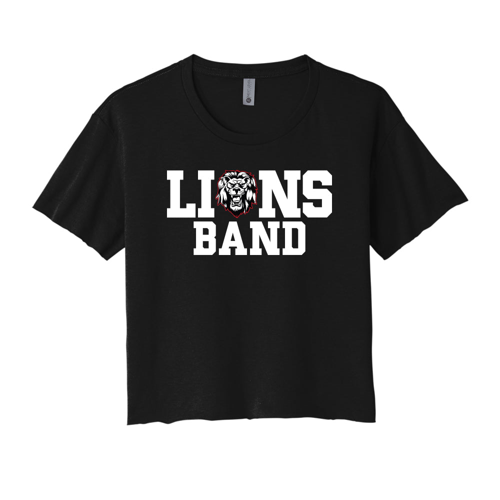 Lions Band (Lions Head) Cropped Tee