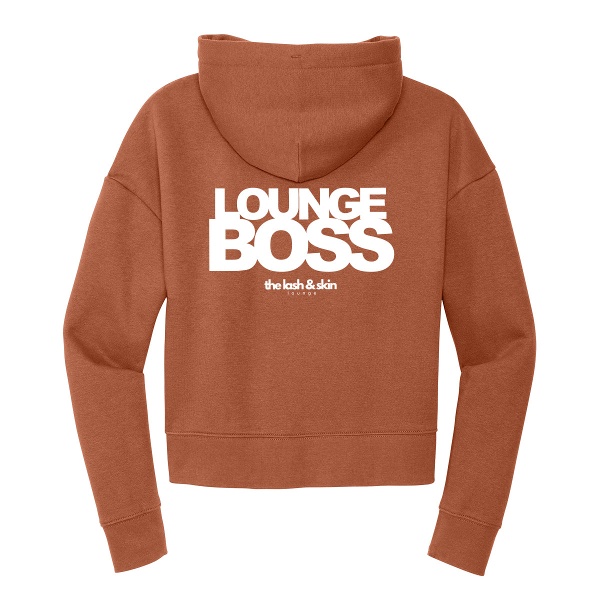 Lounge Boss Cropped Hoodie