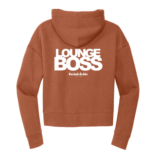 Lounge Boss Cropped Hoodie