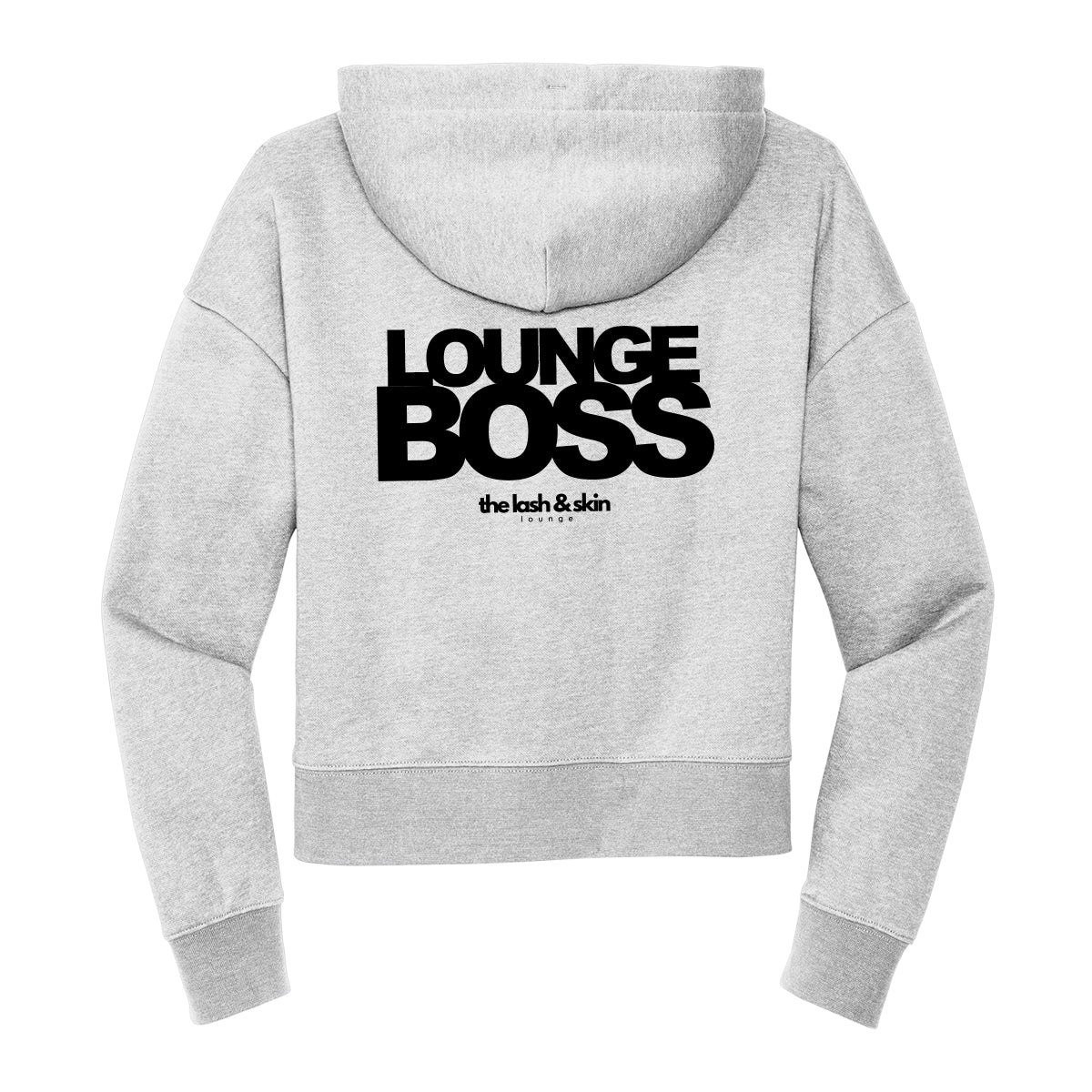 Lounge Boss Cropped Hoodie
