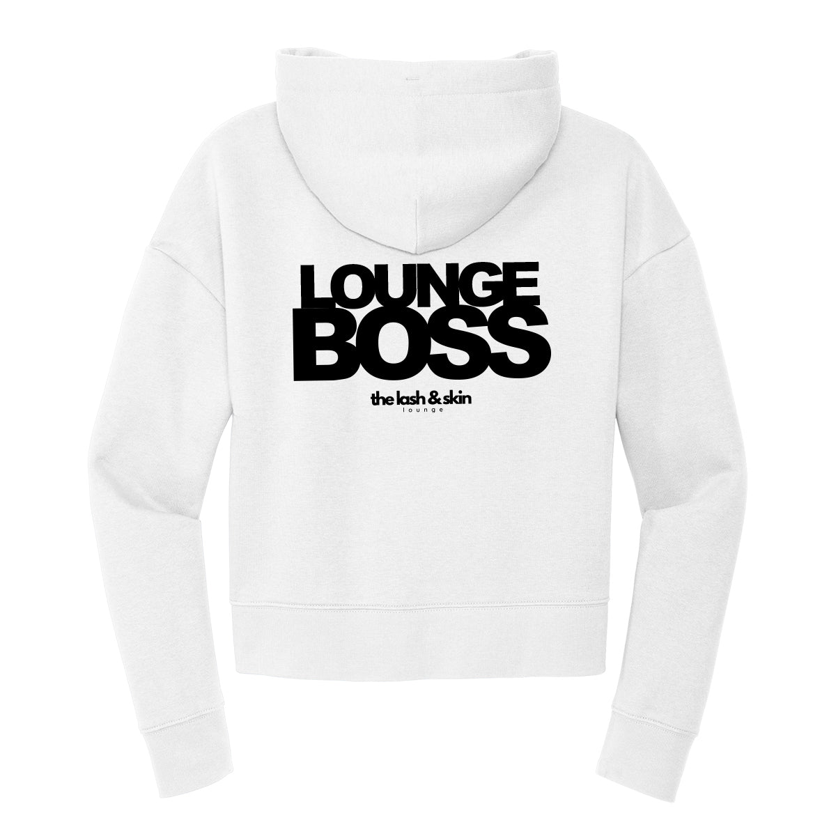 Lounge Boss Cropped Hoodie