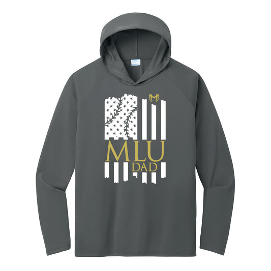 MLU Dad Performance Hooded Long Sleeve Tee