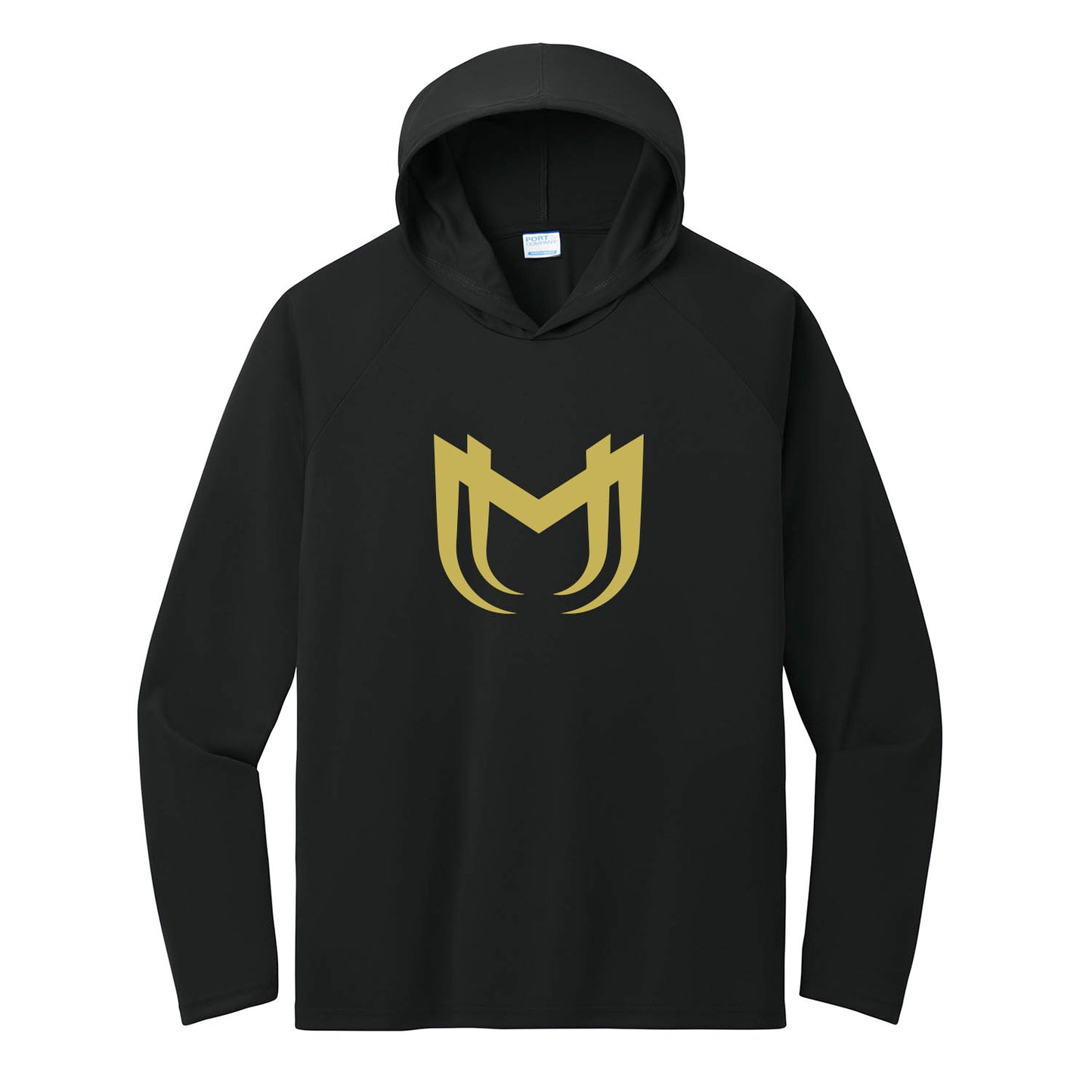 MLU Logo Performance Hooded Long Sleeve Tee