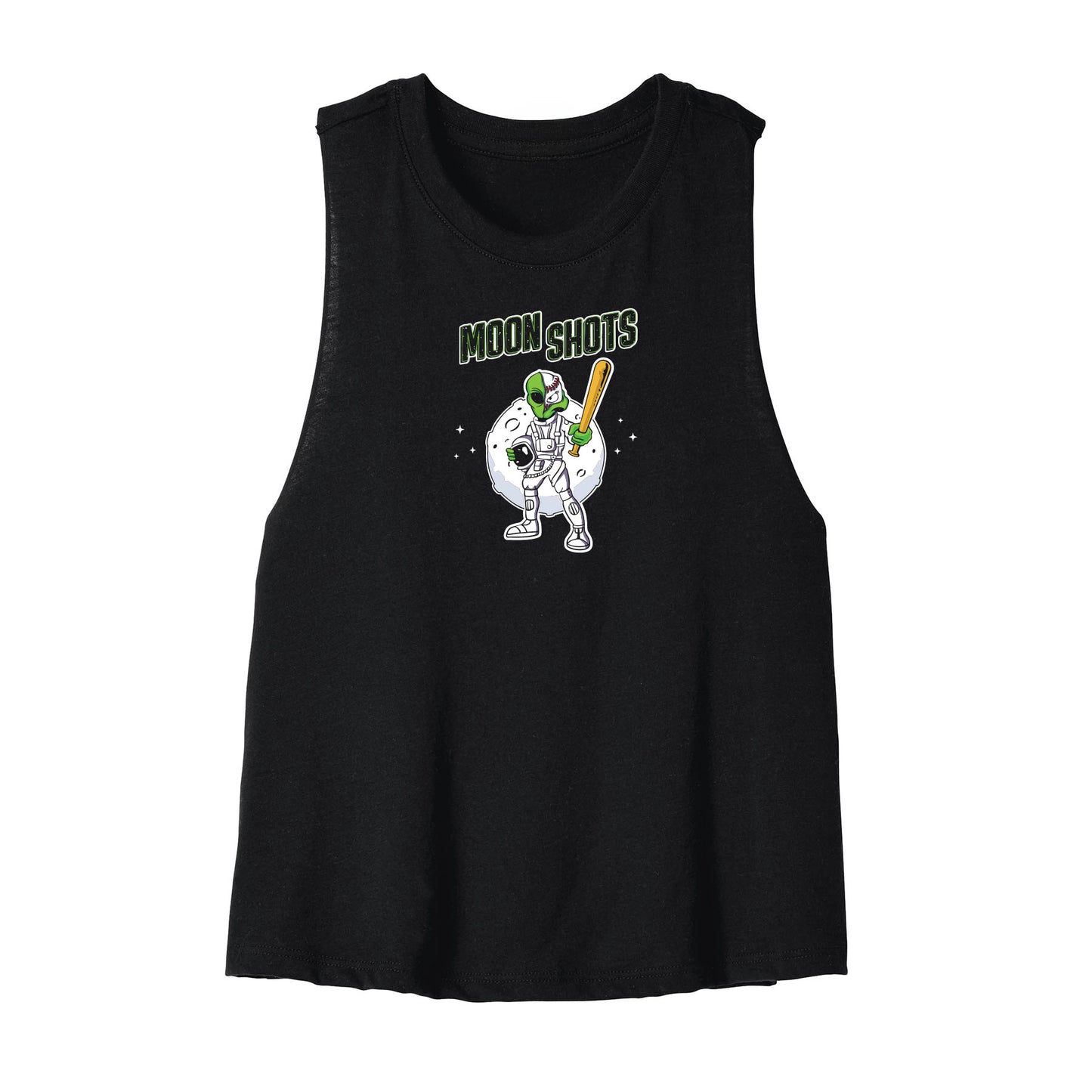 Moonshot Alien Women's Cropped Tank