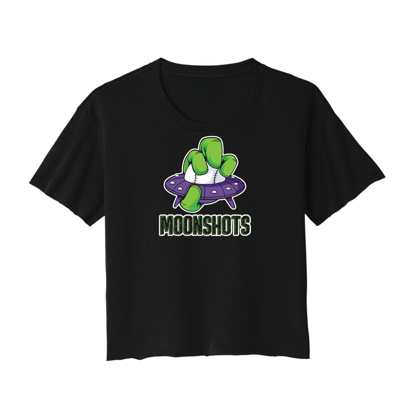 Moonshot Spaceship Cropped Tee