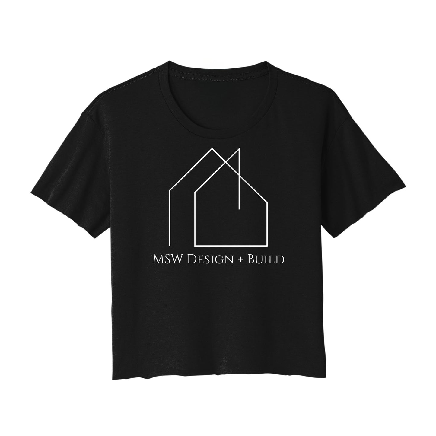 MSW Design and Build Cropped Tee