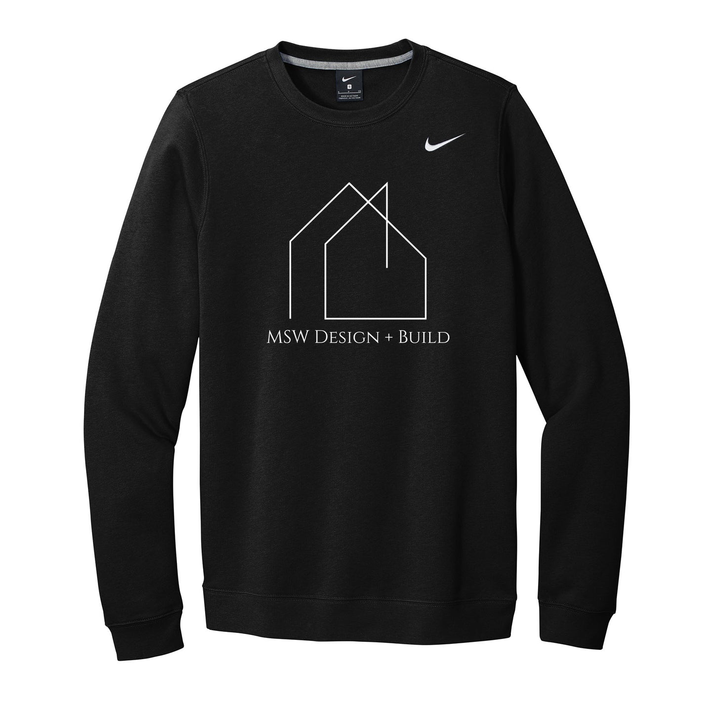 MSW Design and Build Nike Crewneck Sweatshirt