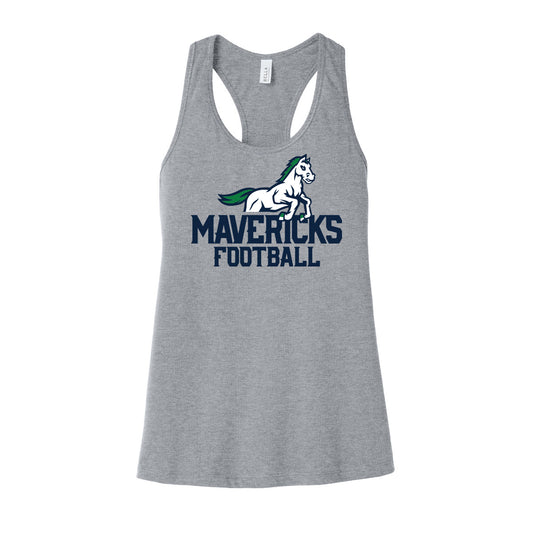 Mavericks Football Women's Racerback Tank