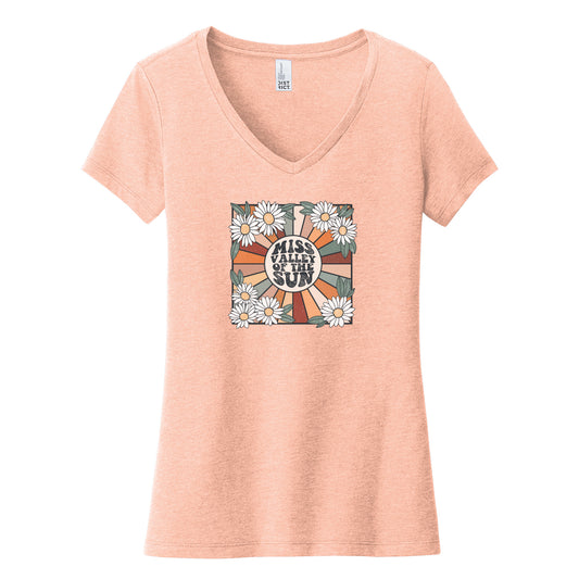 Groovy MVOTS Womens V-Neck Tee