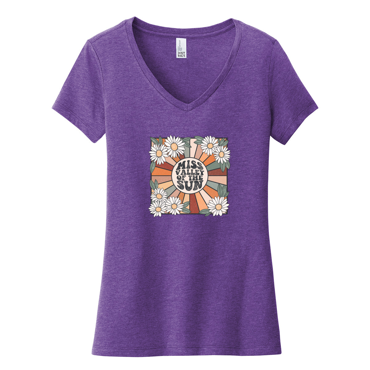 Groovy MVOTS Womens V-Neck Tee