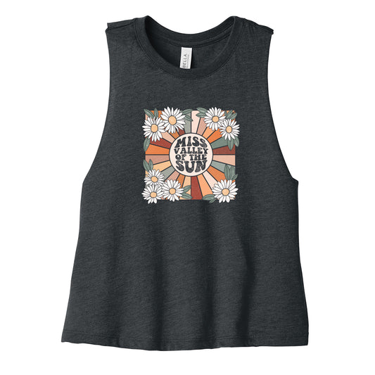 Groovy MVOTS Cropped Racerback Tank