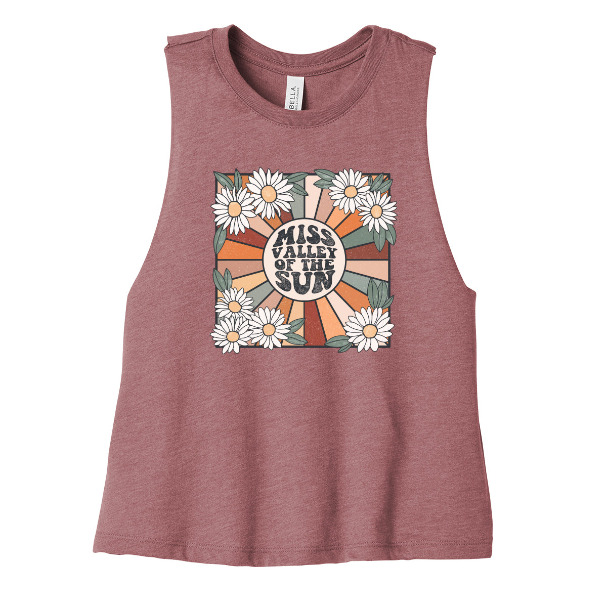 Groovy MVOTS Cropped Racerback Tank