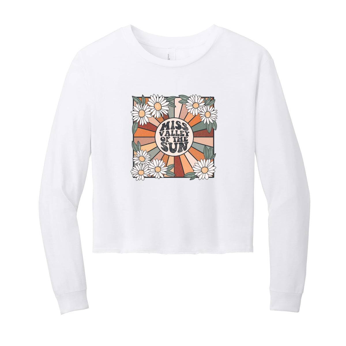 Groovy MVOTS Long Sleeve Mid Crop Tee