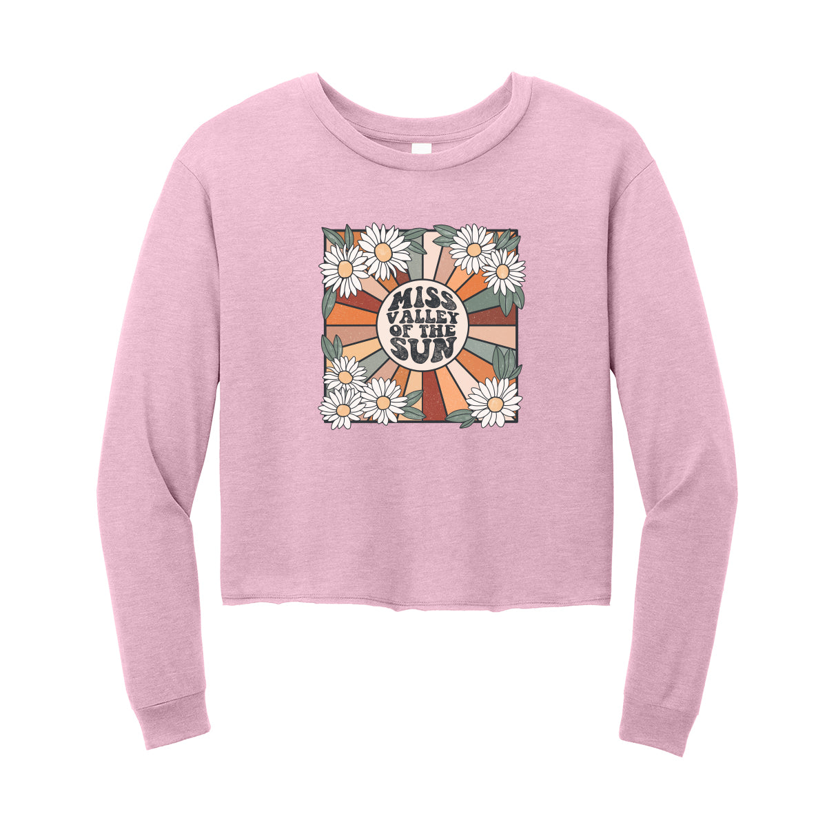 Groovy MVOTS Long Sleeve Mid Crop Tee